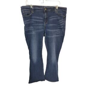 Levi's Strauss & Co. Blue Denim Mid Rise Boot Cut Jeans Women's Size 36x30